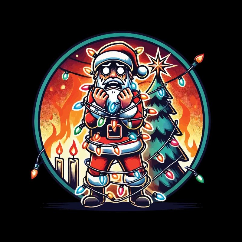 Électrocution Père Noël Chaos