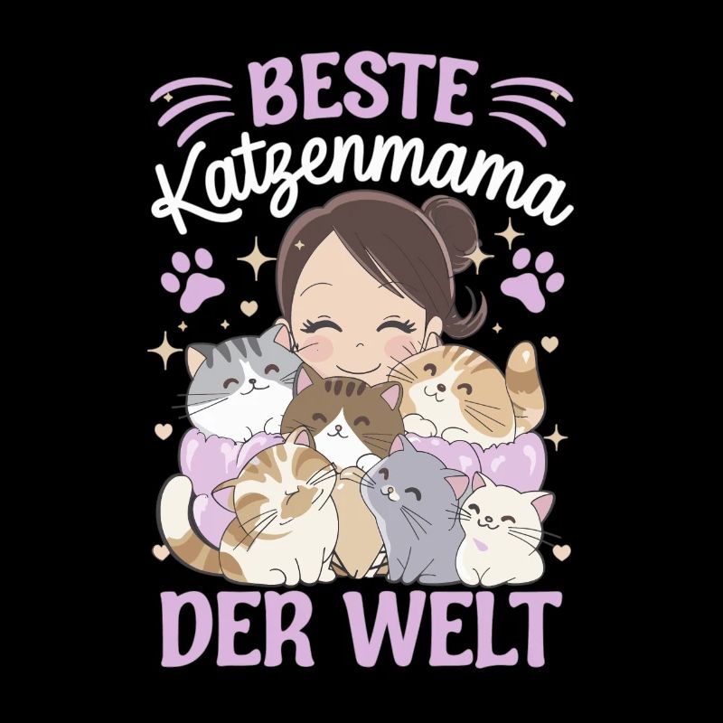 Beste Katzenmama der Welt – Perfekte Geschenkidee