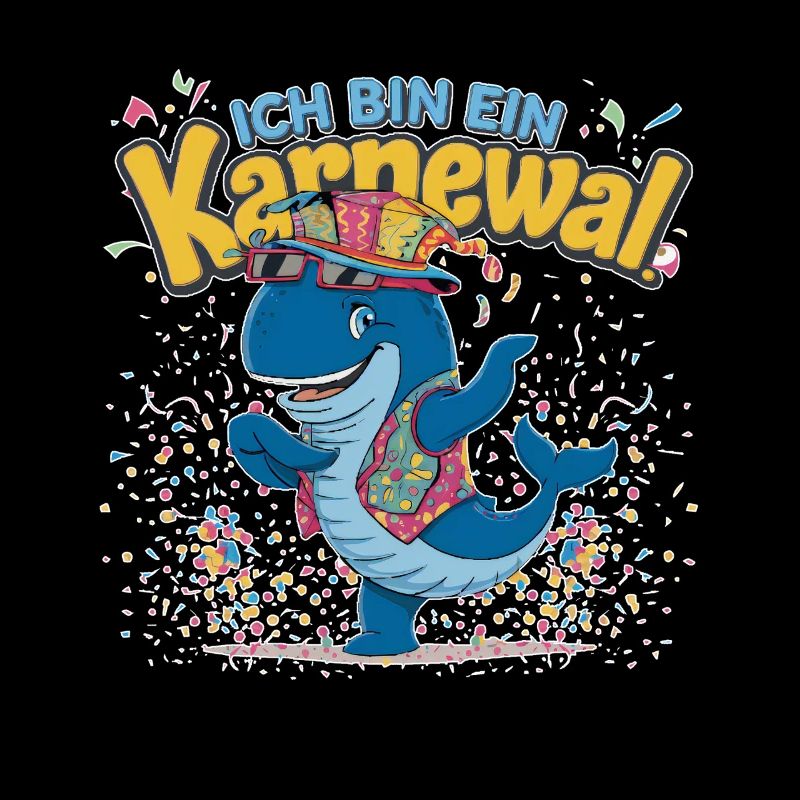 Ich Bin Ein Karnewal Lustiger Wal