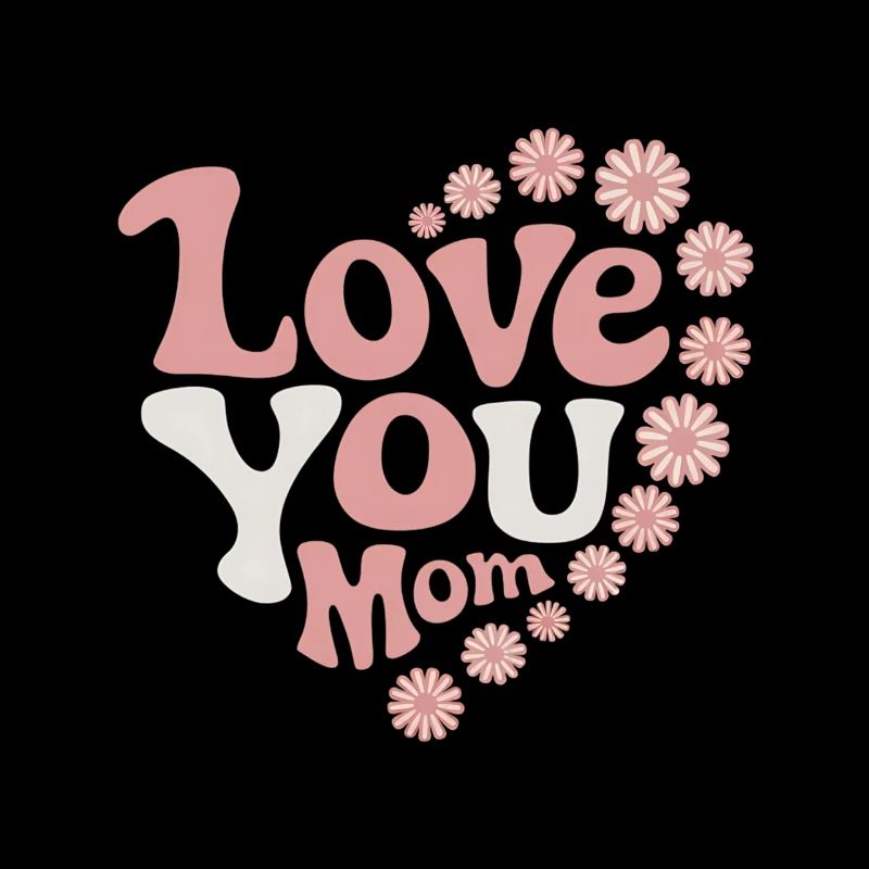 Mama Spruch Muttertag Design Mom Love