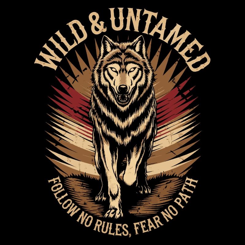 Wild & Undomted - Loup féroce, pas de règles, pas de peur