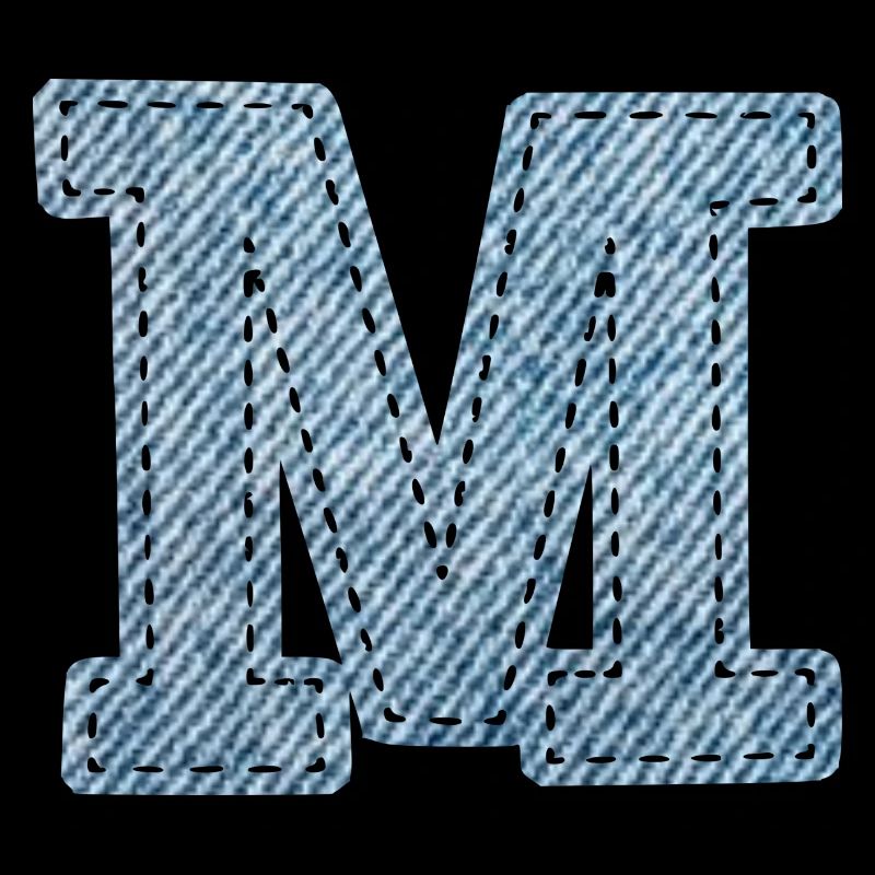 Buchstabe M - Jeans