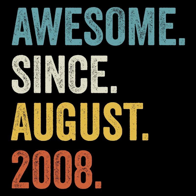 Awesome Since August 2008 14e anniversaire