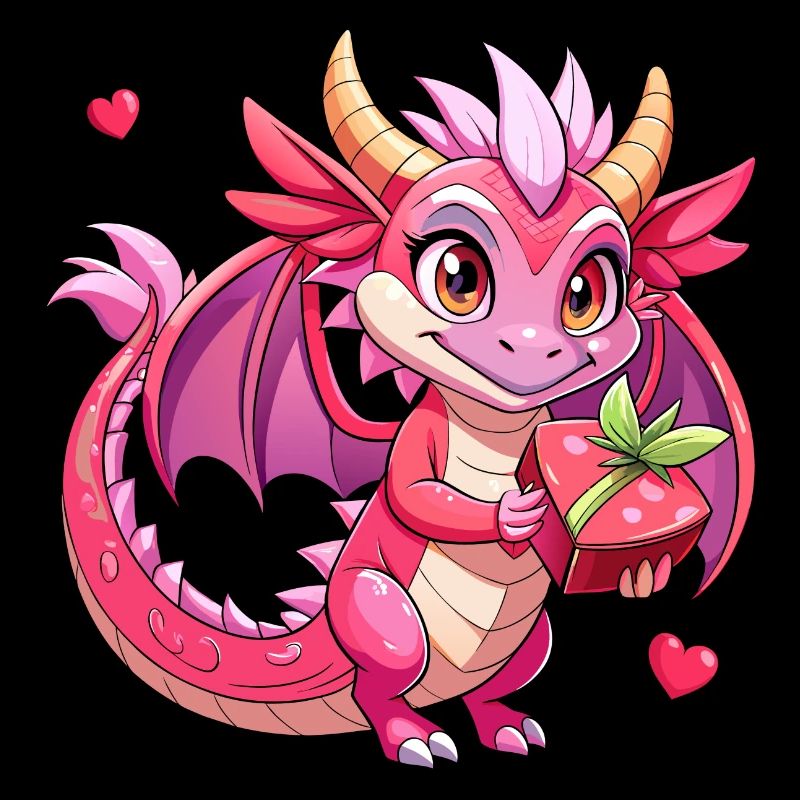 Dragon coloré