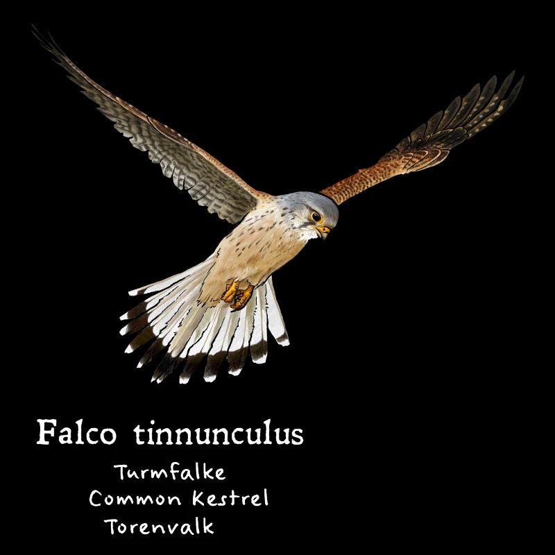 Turmfalke einzeln