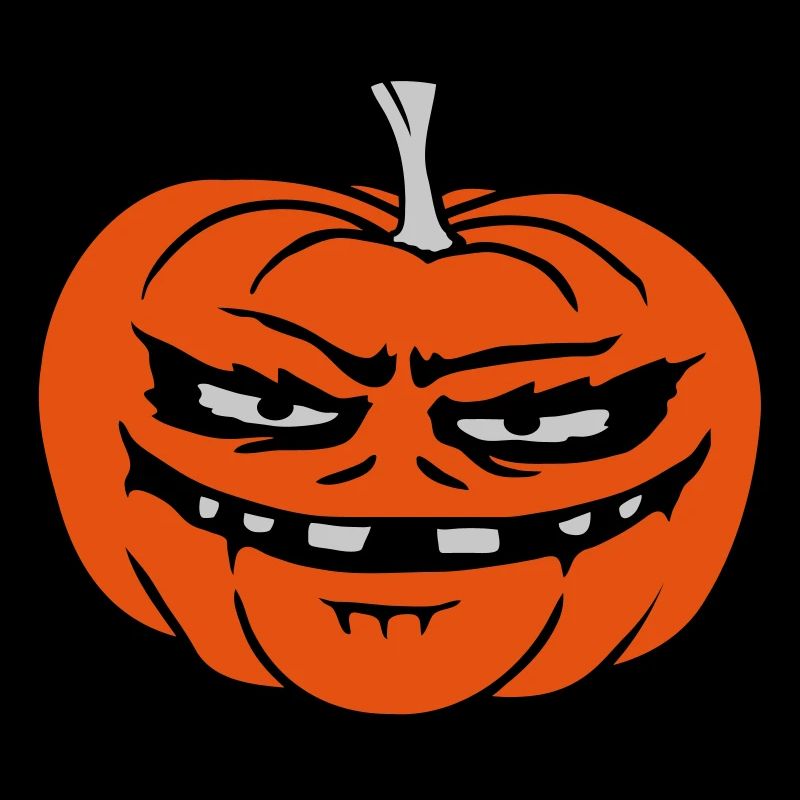 Evil Pumpkin Comic Halloween