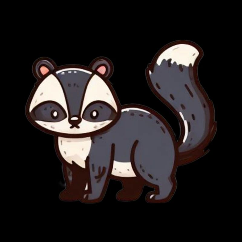 Raton laveur mignon