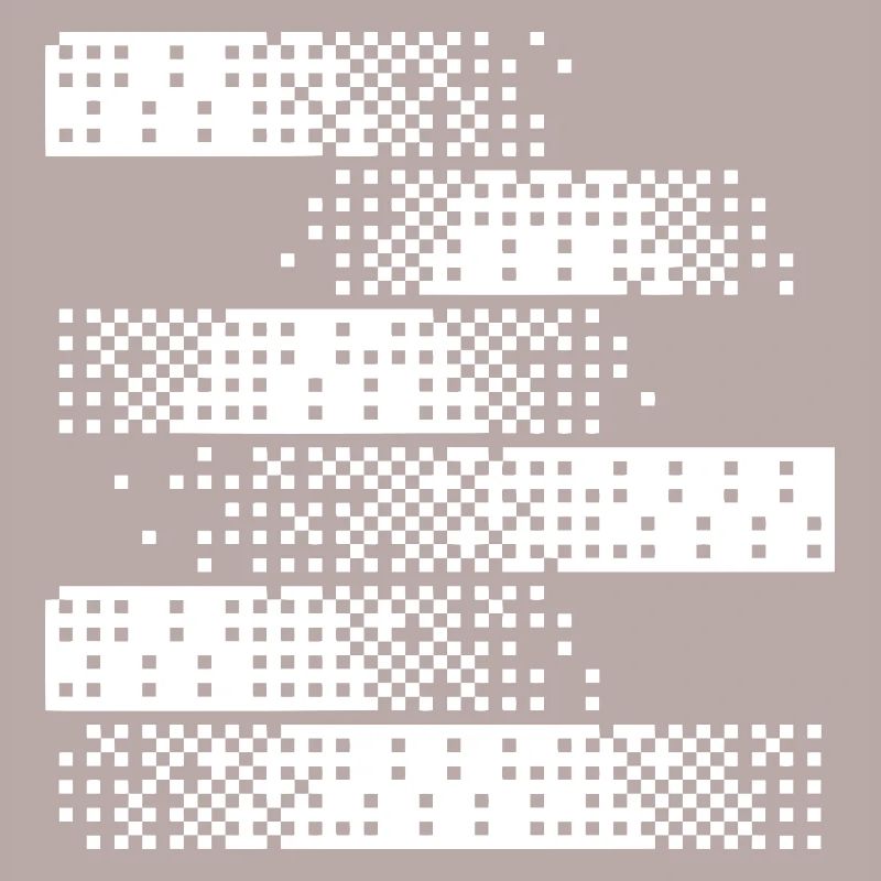 Abstract Digital Pixel Pattern