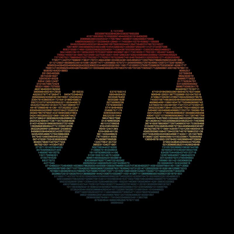 Pi Tag, weil wir pi lieben