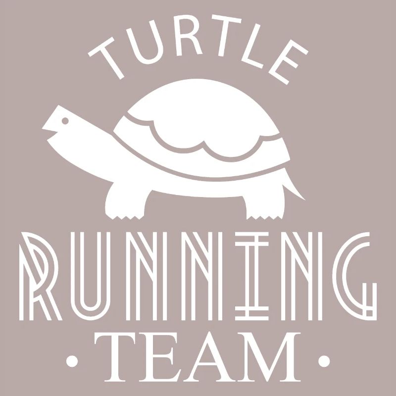 Turtle Running Team Runner Jogging Running Jogger
