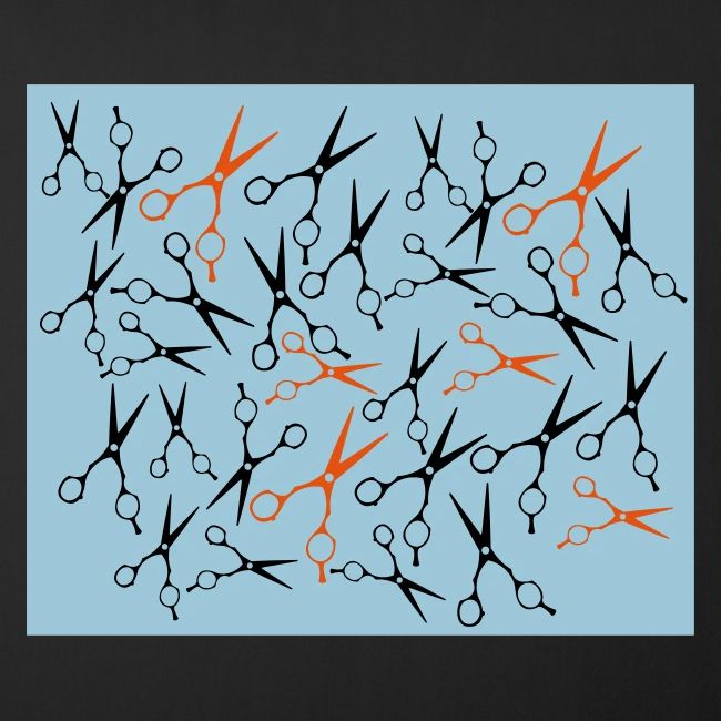 Scherenmaske Schwarzer Hintergrund