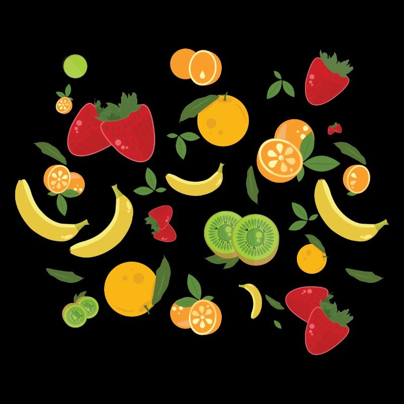 Früchte & Früchte - Erdbeere und Banane