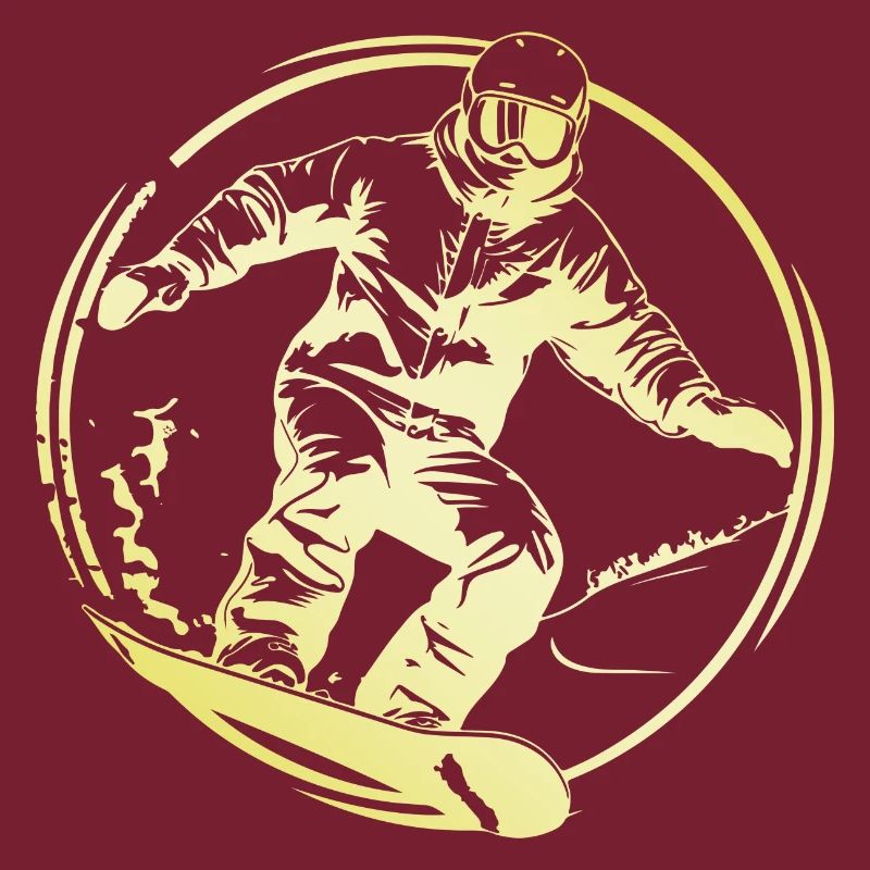 Snowboarding Man
