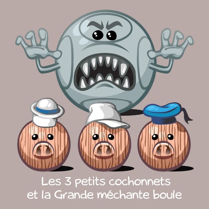 Les 3 petits cochonnets