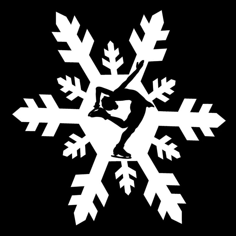 Flocon de neige Patinage