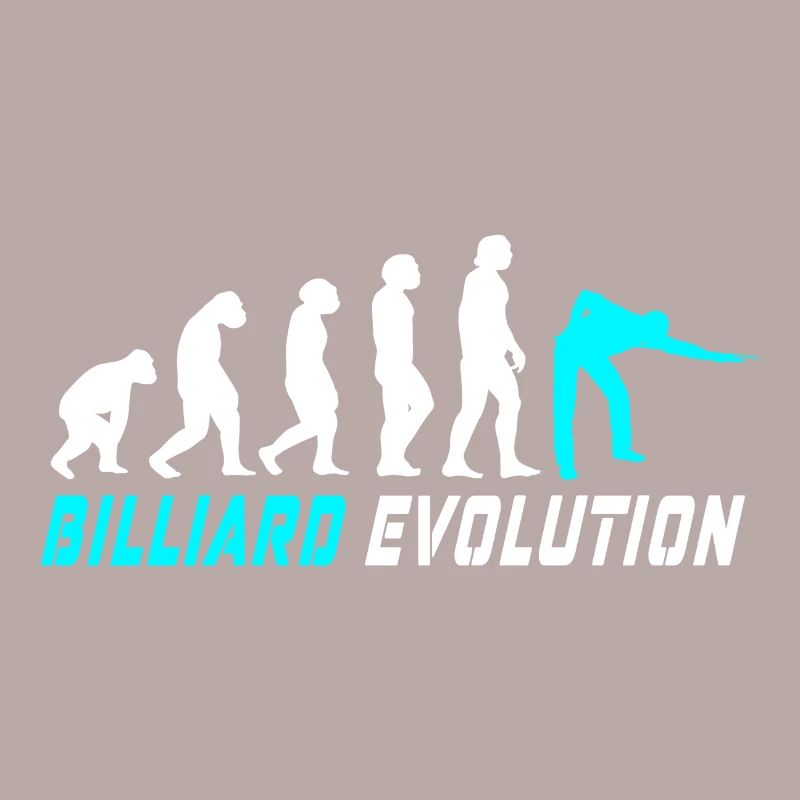 Billard Evolution Design / Geschenkidee