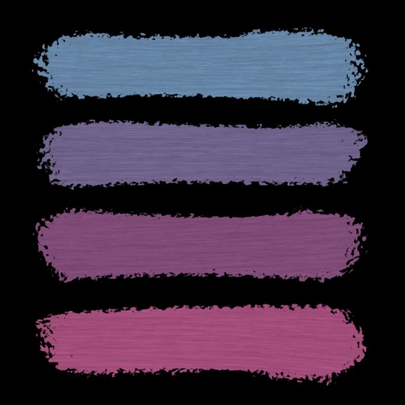 Rayures rétro vintage « Violet Sunset »