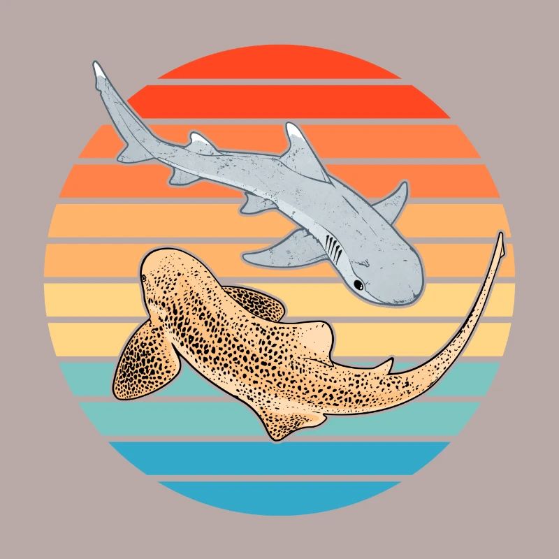 Requin zèbre requin de récif à pointe blanche