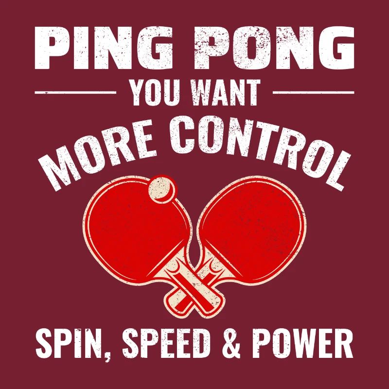 Ping Pong Master Table Tennis Coach Paddle Player