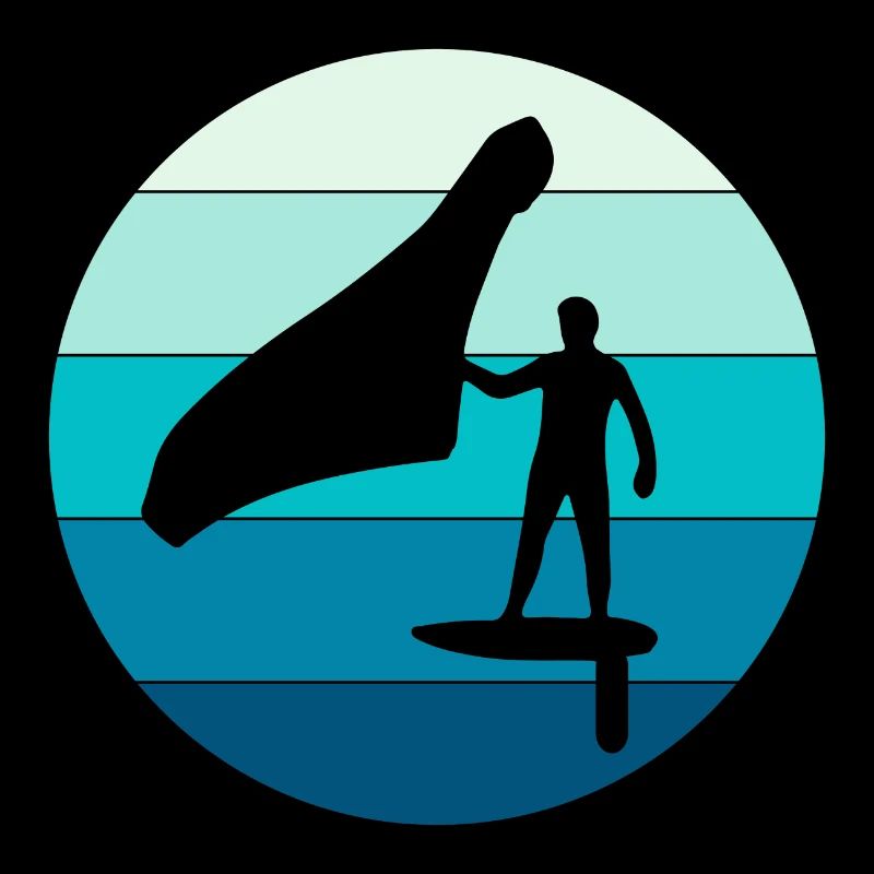 Wing Foiling Hydrofoil Surfing Surf Water Sport