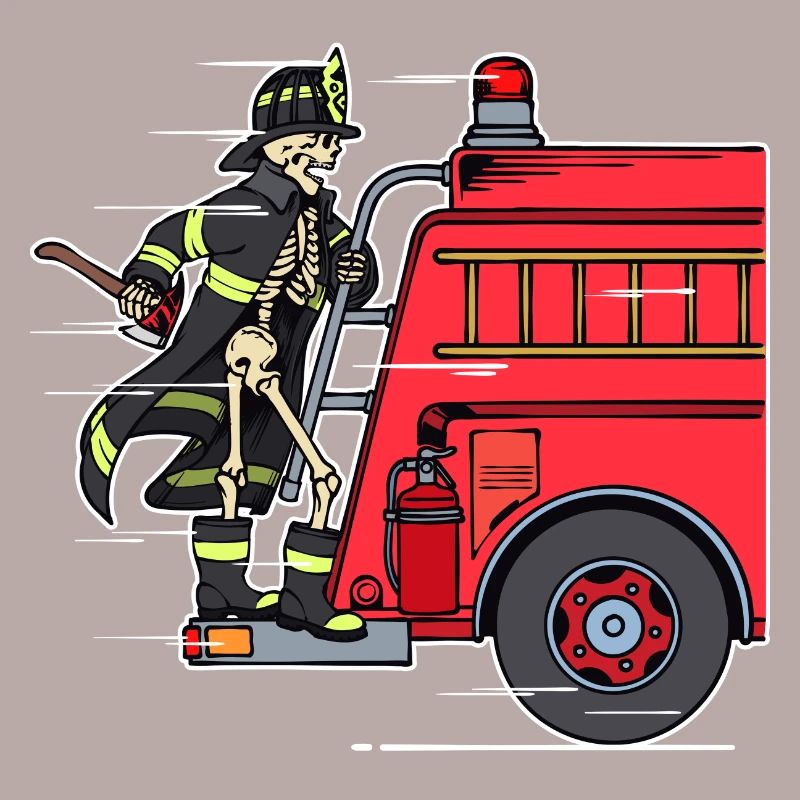Firefighter Fire Protection Rescuer Fire Engine
