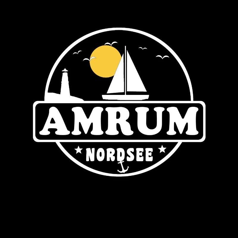 Ostsee Segelboot Leuchtturm Amrum