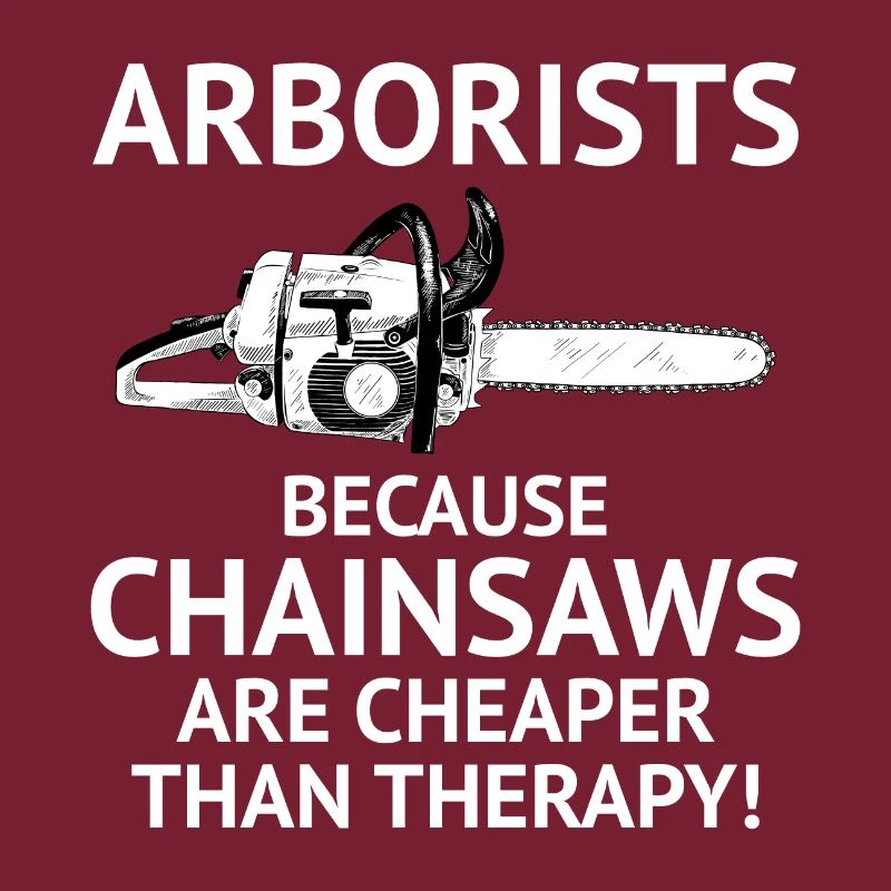 Arborist Tree Climber Climbing Trimmer Chainsaw