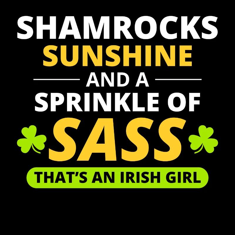 Fille irlandaise : Shamrocks, Sunshine et Sass