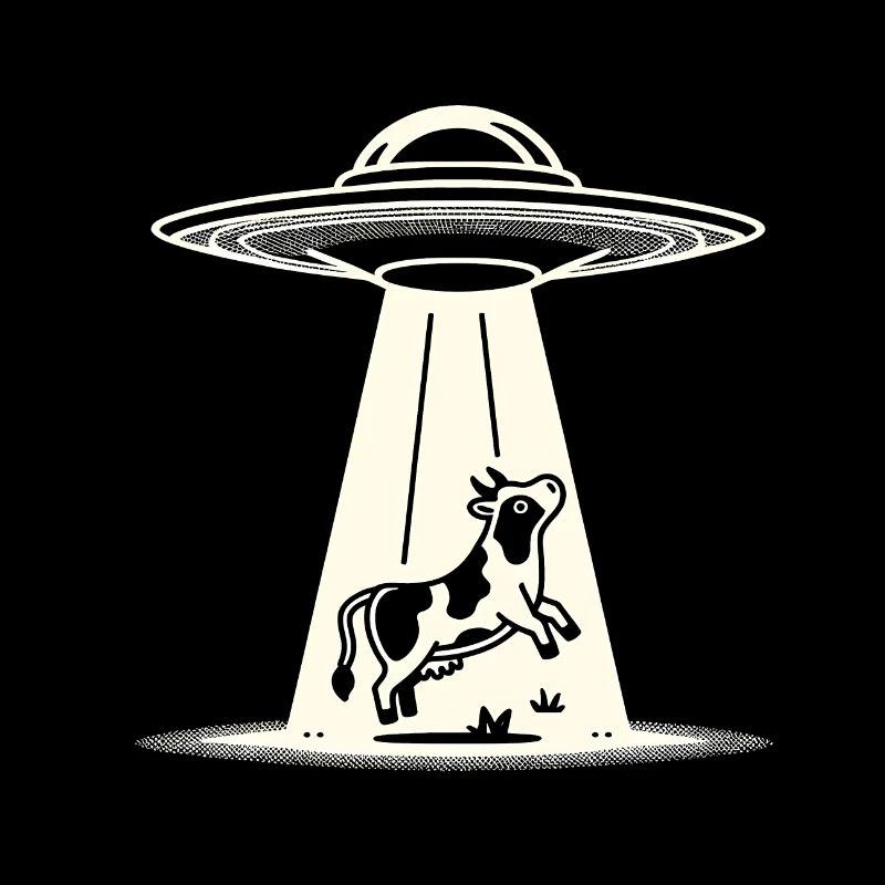 Alien Cow Abduction
