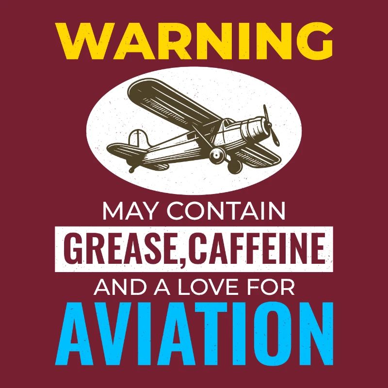 Fluggerätmechaniker Luftfahrttechniker Kaffee Humor