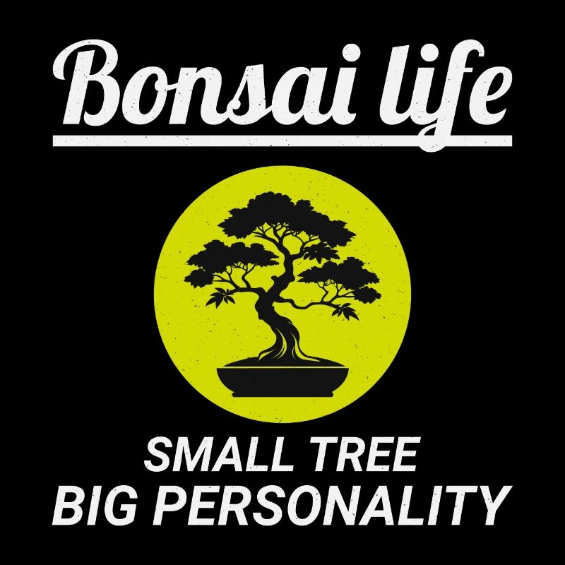 Japanischer Bonsai Gärtner Baum Sammler Gartenarbeit