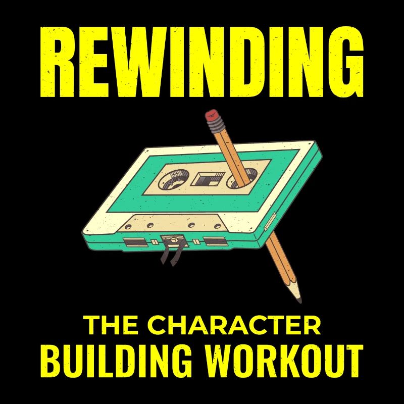 Cassette Tape Rewinding 80s Nostalgia Retro 1980s