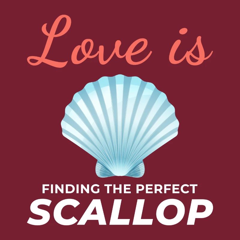 Scallop Seashells Collector Beachcomber Shellfish