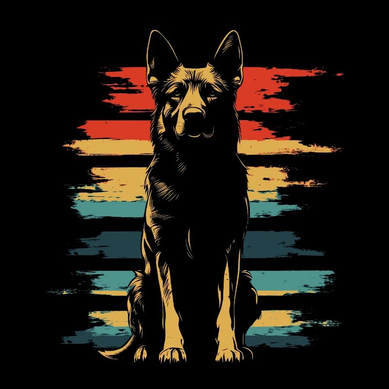 German Shepherd Vintage