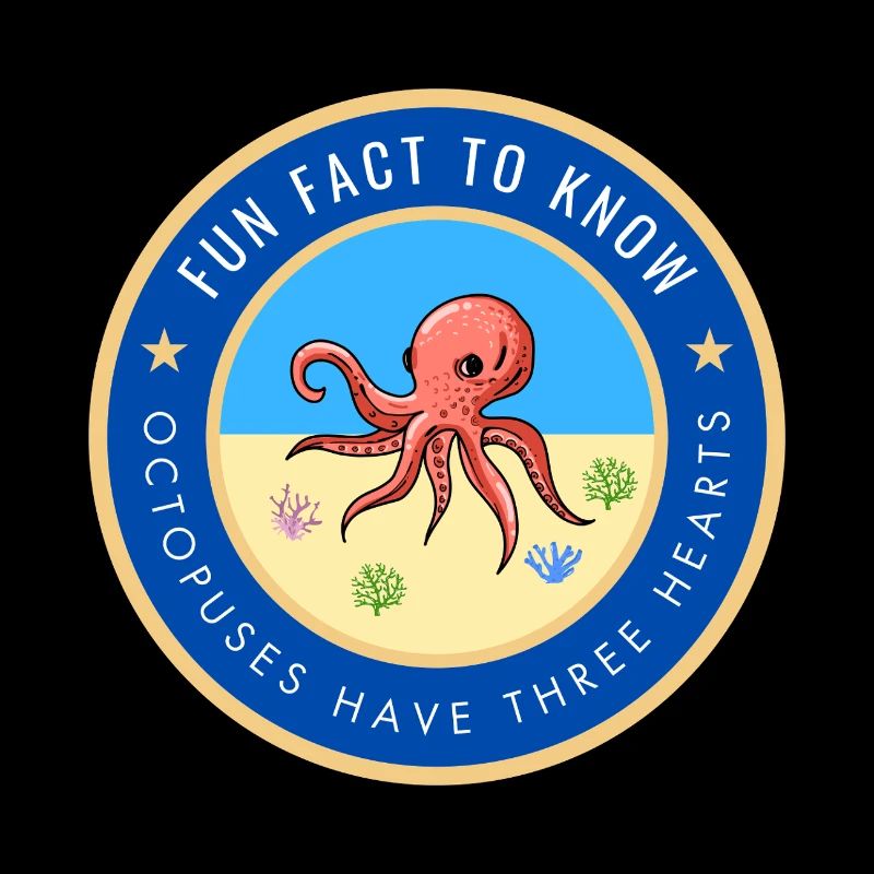 Octopuses have three hearts