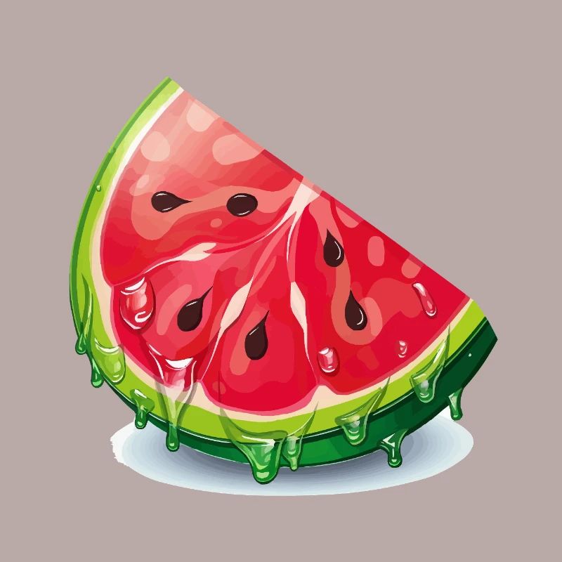 Tranche de pastèque