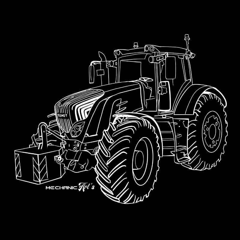 Ackerschlepper 936 Weiß