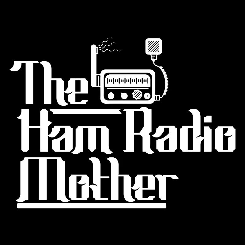 Ham Radio Operator Girl Mom Mutter Sprüche