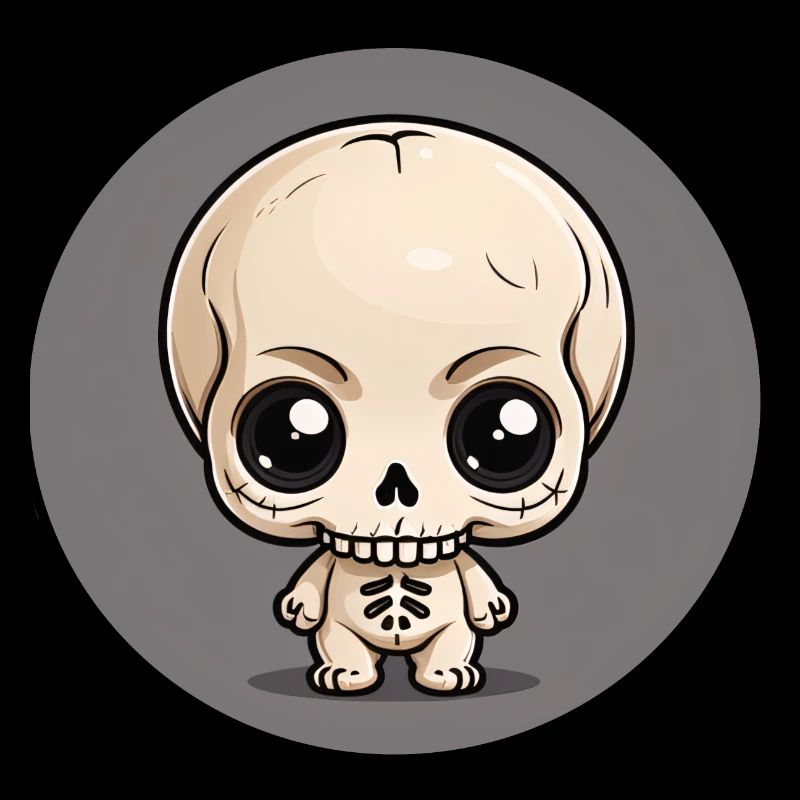 Halloween - Petit squelette mignon