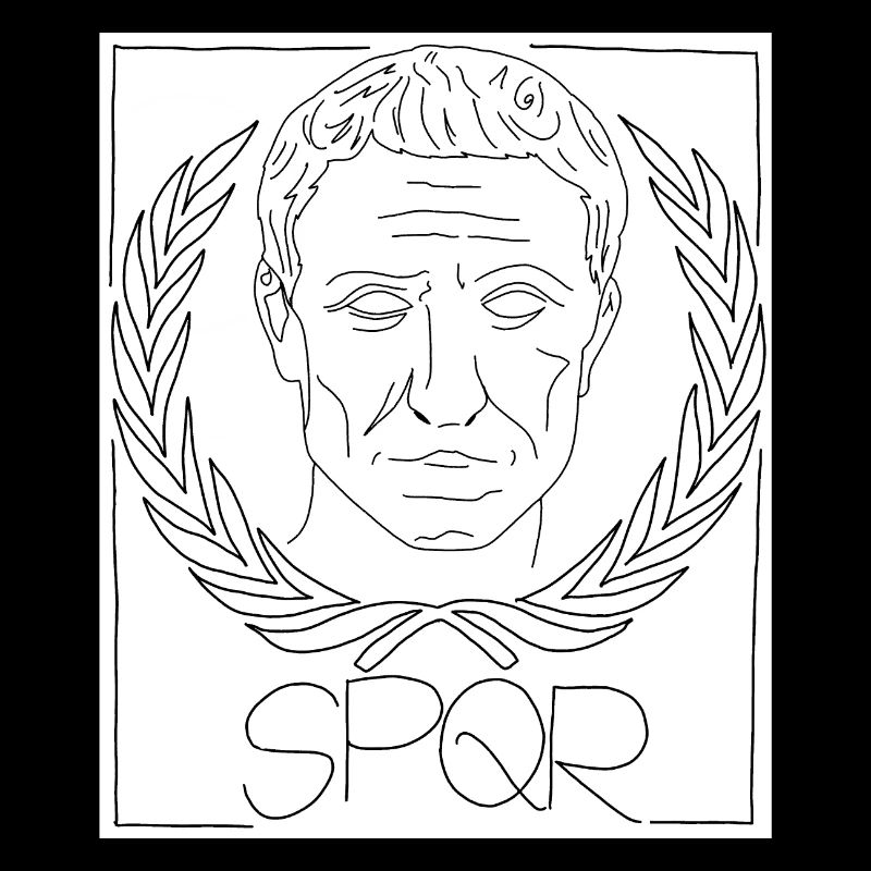 Julius Caesar SPQR imperium romanum Rom Cäsar rome