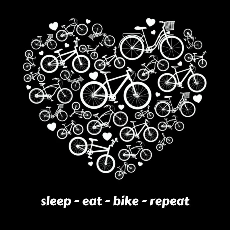Sommeil, Manger, Vélo, Répéter
