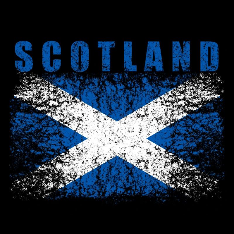 Ecosse drapeau 008 dessins ronds