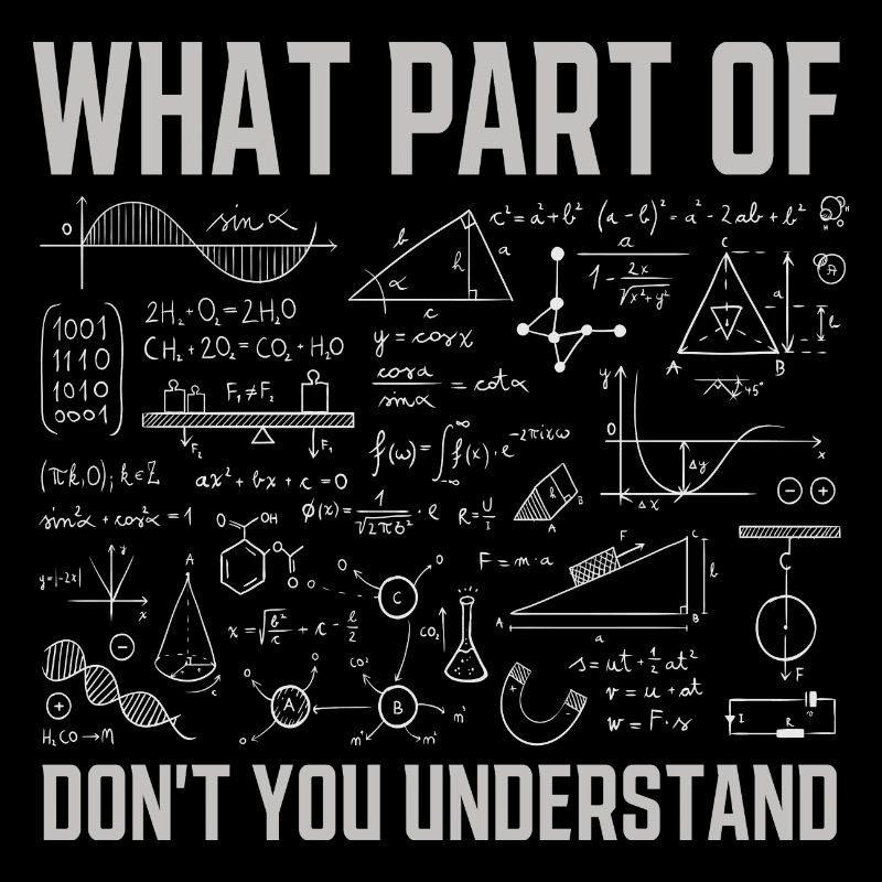 Quelle partie de ne comprenez-vous pas Funny Math