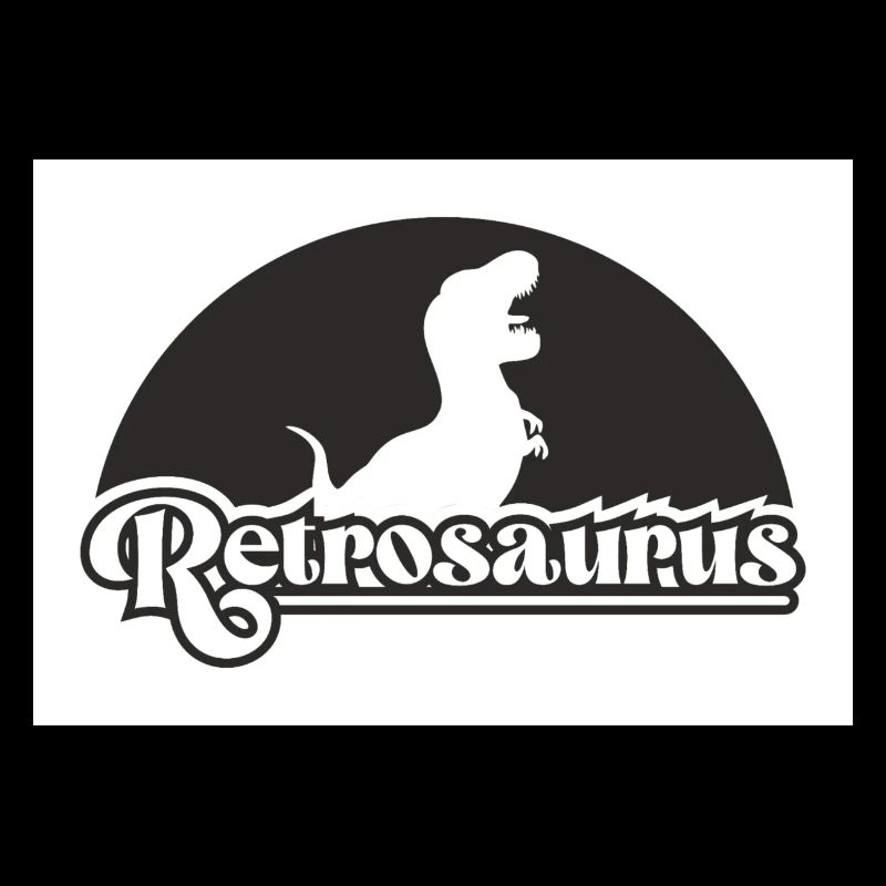 Retrosaurus b&w