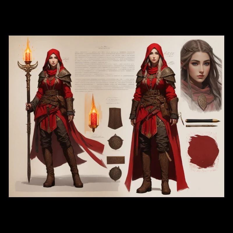 fille de capuchon rouge
