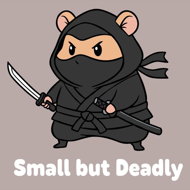 Petit ninja avec épée