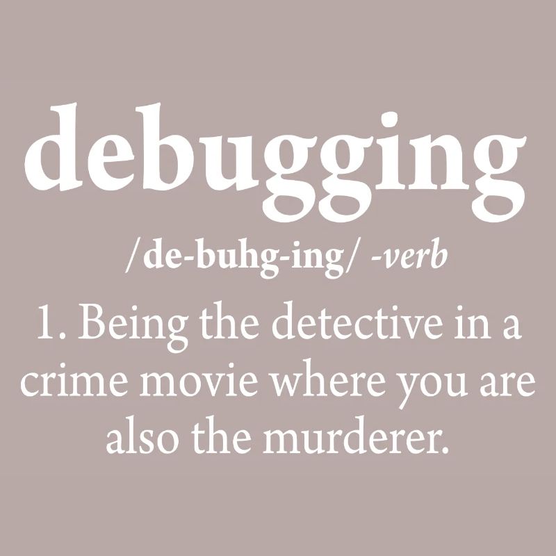 Debuggen von Definitionscode-Softwareentwickler