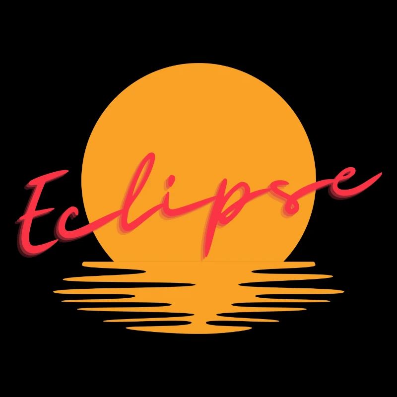 Eclipse Sonnenuntergang Strand Sand Programmieren