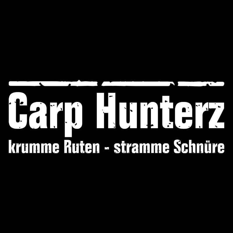 Carp Hunterz - cannes tordues lignes serrées