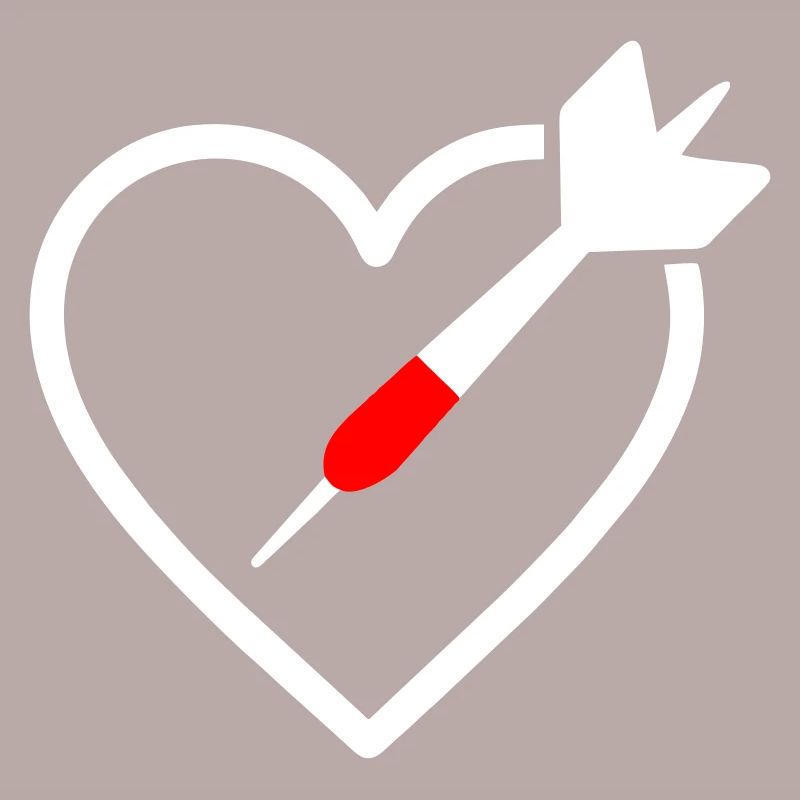 Fléchettes en forme de cœur – Conception de Maîtres de Précision